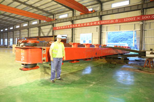 400Ｔ船上吊梁试验